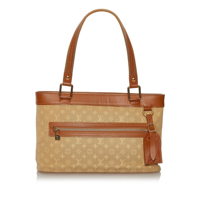 Louis Vuitton Monogram Mini Lin Lucille PM (SHG-32908) - Image 10