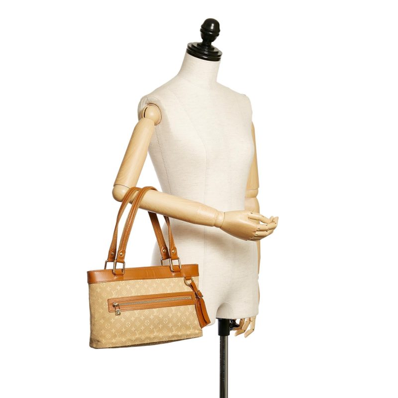 Louis Vuitton Monogram Mini Lin Lucille PM (SHG-32908) - Image 4