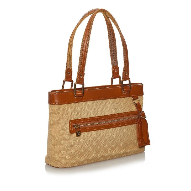 Louis Vuitton Monogram Mini Lin Lucille PM (SHG-32908)