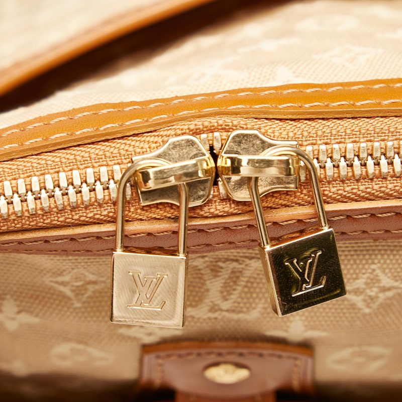 Louis Vuitton Monogram Mini Lin Sac Mary Kate (SHG-35826) - Image 8
