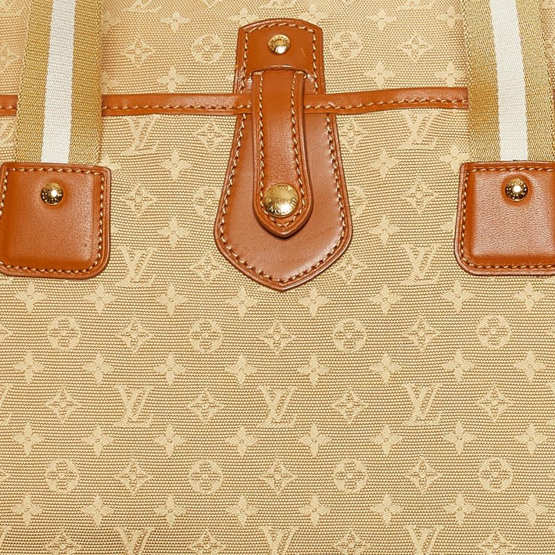 Louis Vuitton Monogram Mini Lin Sac Mary Kate (SHG-35826) - Image 9