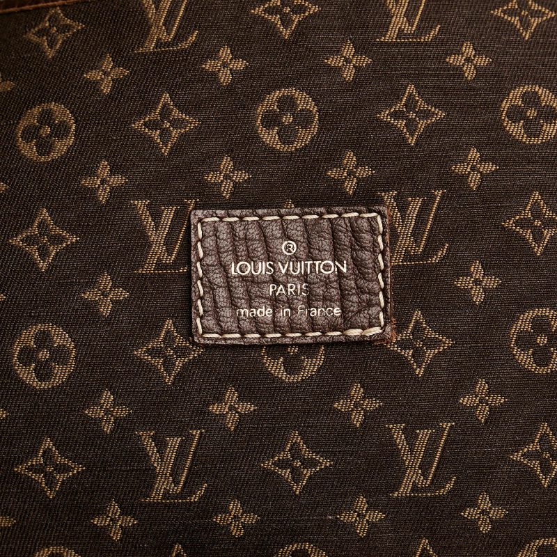 Louis Vuitton Monogram Mini Lin Saumur 30 (SHG-34256) - Image 7