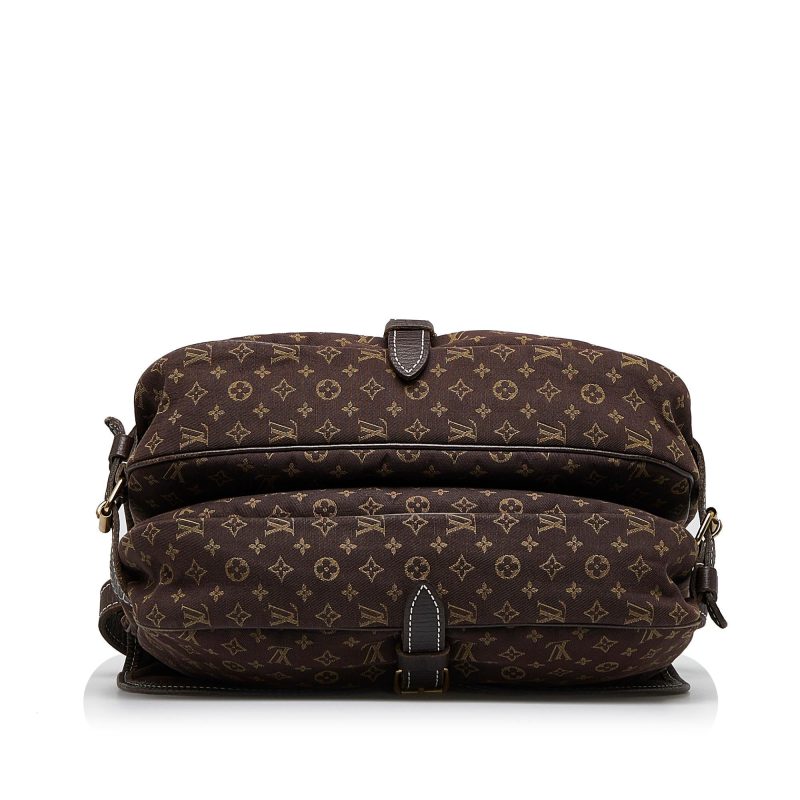 Louis Vuitton Monogram Mini Lin Saumur (SHG-WCcvvk) - Image 3