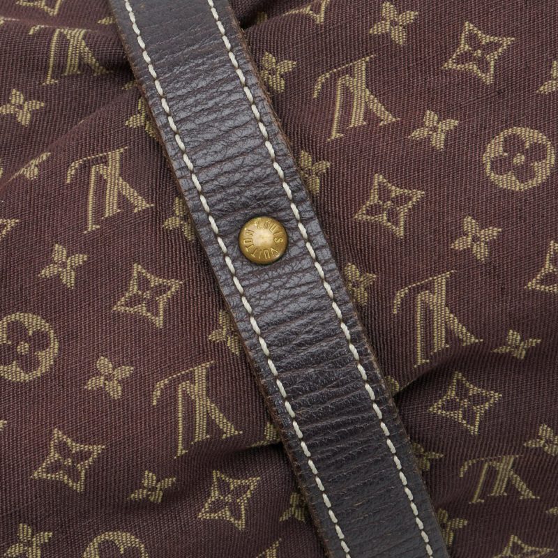 Louis Vuitton Monogram Mini Lin Saumur (SHG-WCcvvk) - Image 11