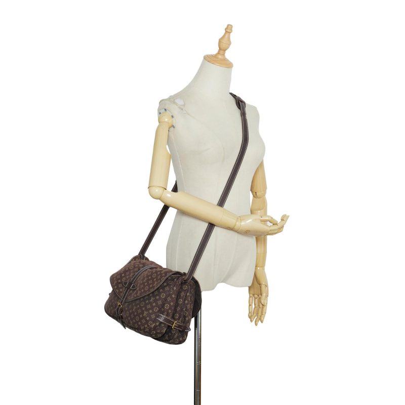 Louis Vuitton Monogram Mini Lin Saumur (SHG-WCcvvk) - Image 4