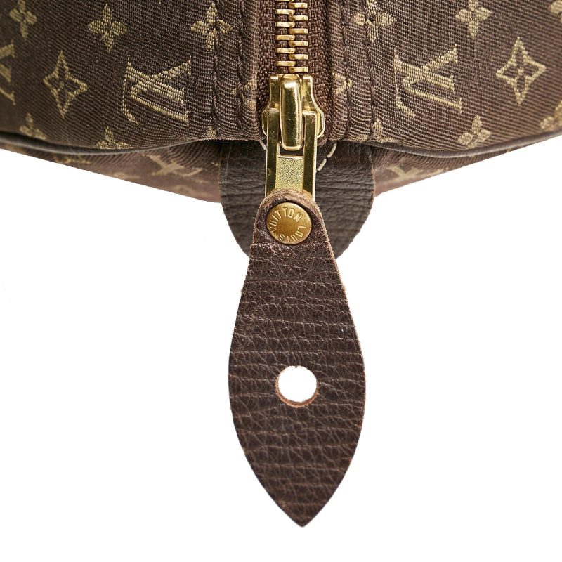 Louis Vuitton Monogram Mini Lin Speedy 30 (SHG-Q4pfq5) - Image 8