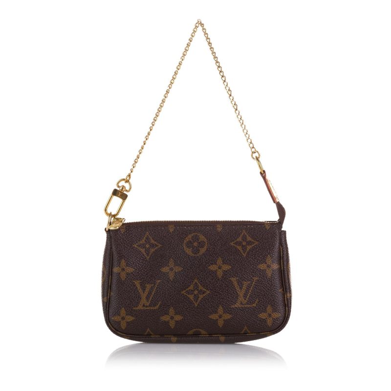 Louis Vuitton Monogram Mini Pochette Accessoires (SHG-37532) - Image 10