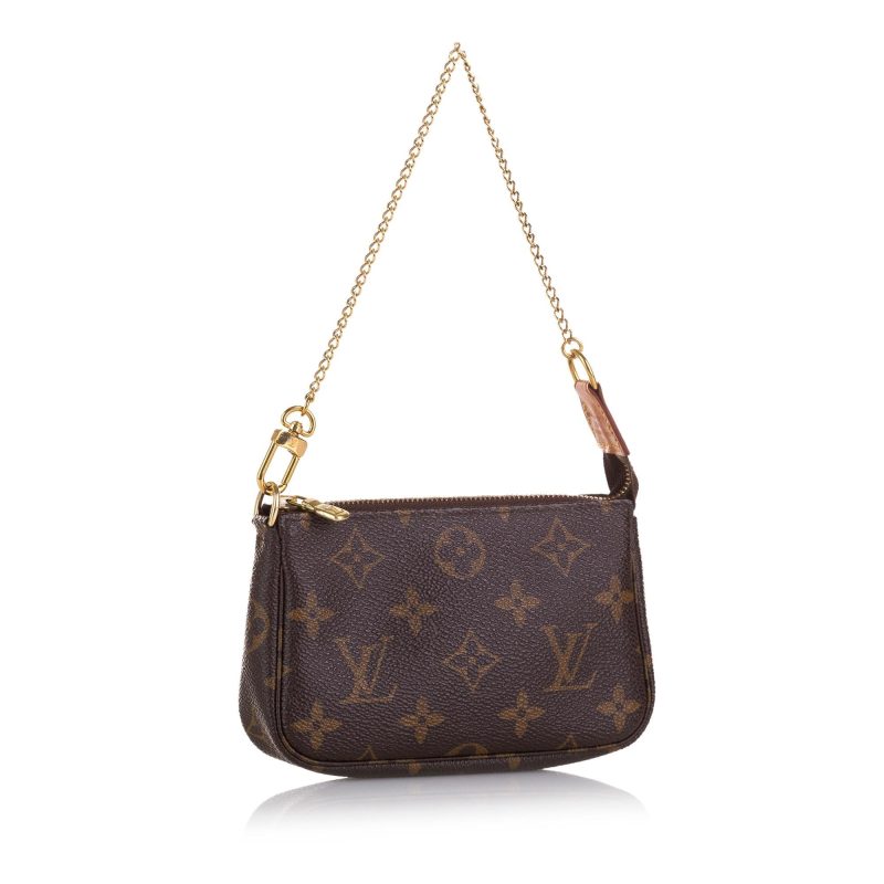 Louis Vuitton Monogram Mini Pochette Accessoires (SHG-37532)