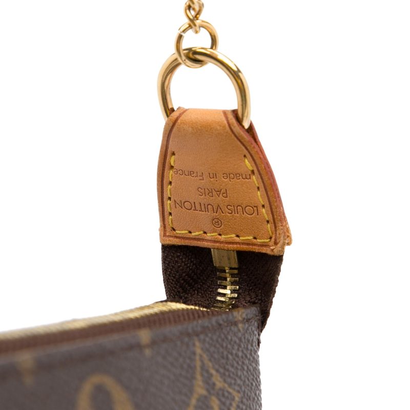Louis Vuitton Monogram Mini Pochette Accessoires (SHG-sE6niV) - Image 10