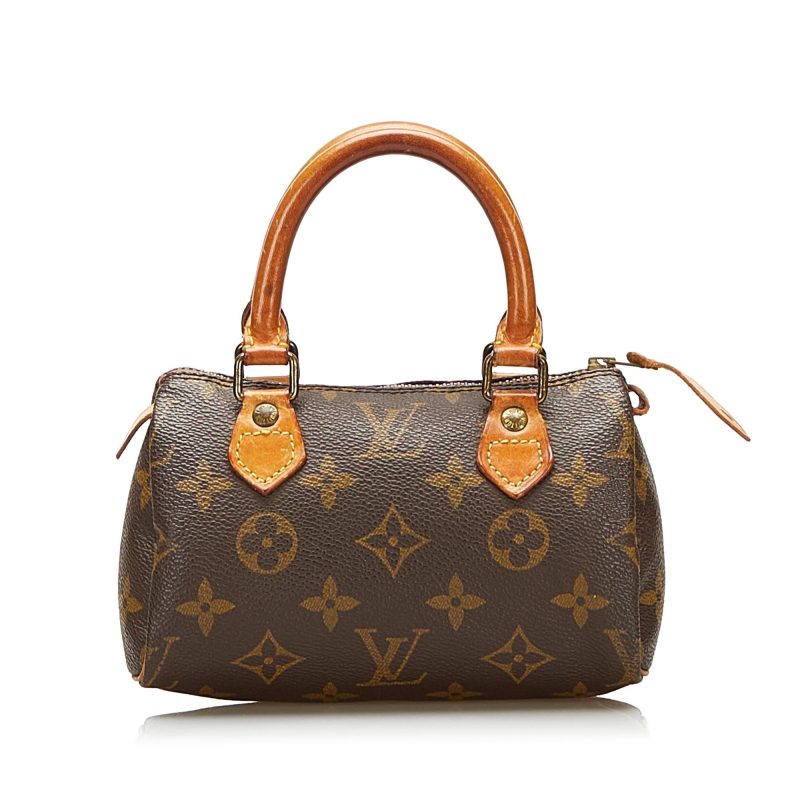 Louis Vuitton Monogram Mini Speedy (SHG-35427) - Image 9