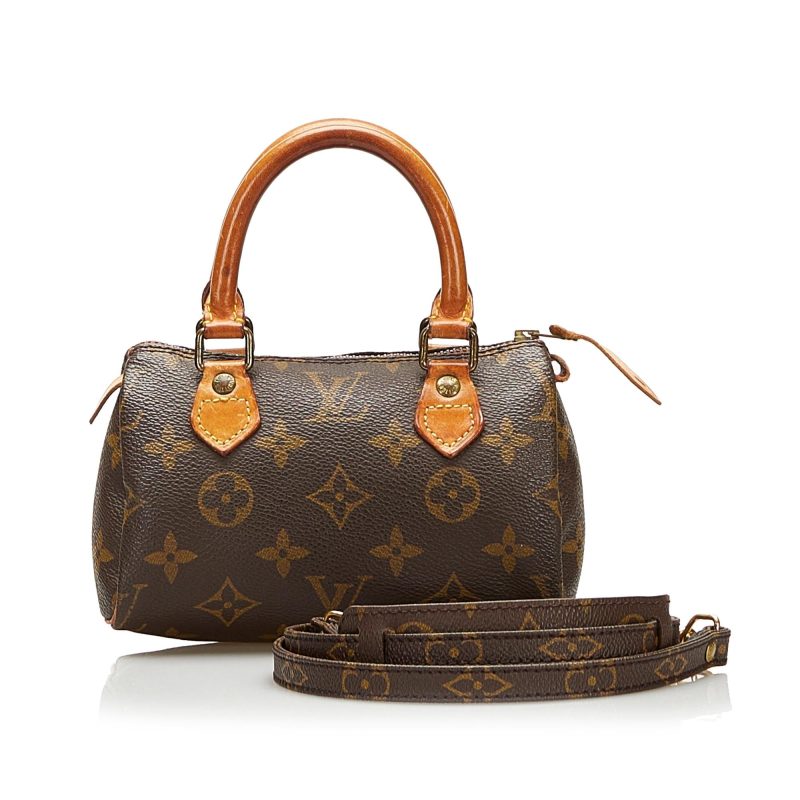 Louis Vuitton Monogram Mini Speedy (SHG-35427) - Image 4