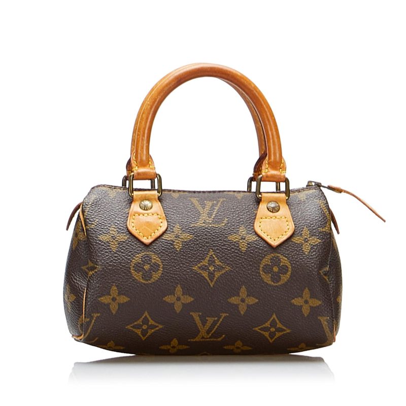 Louis Vuitton Monogram Mini Speedy (SHG-U6Axom) - Image 11