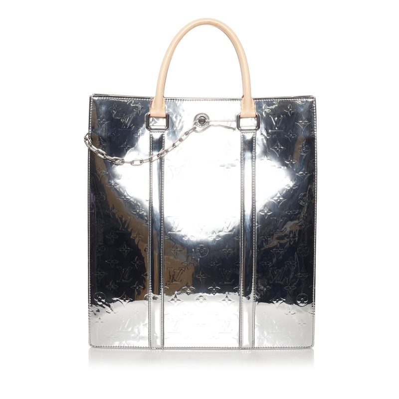 Louis Vuitton Monogram Mirror Sac Plat (SHG-RLEsxq) - Image 9