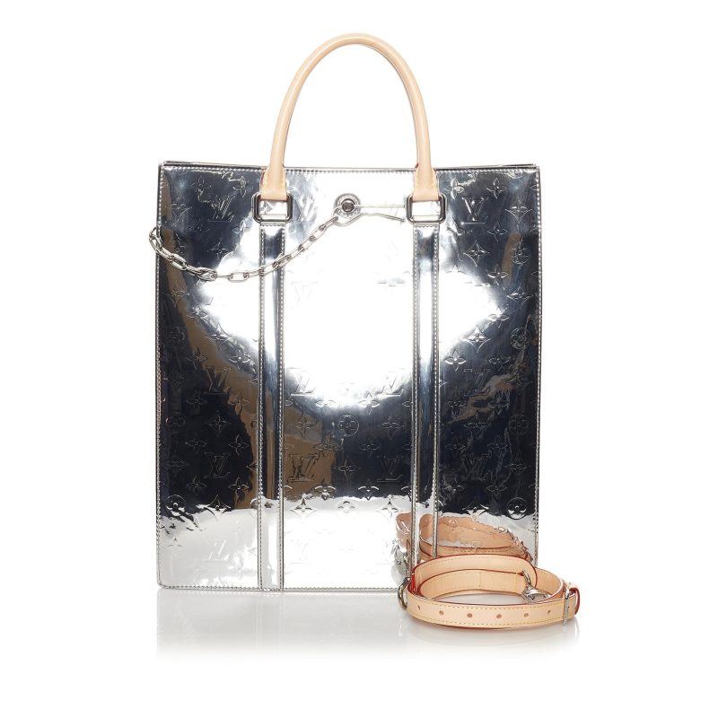 Louis Vuitton Monogram Mirror Sac Plat (SHG-RLEsxq) - Image 4