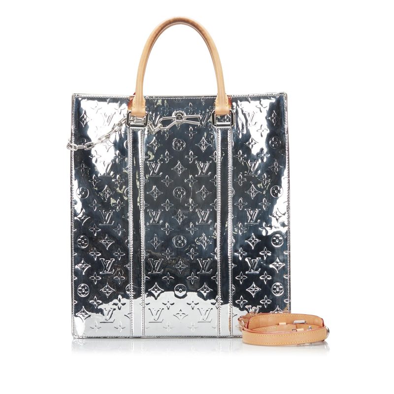 Louis Vuitton Monogram Mirror Sac Plat (SHG-kDIEPs) - Image 4