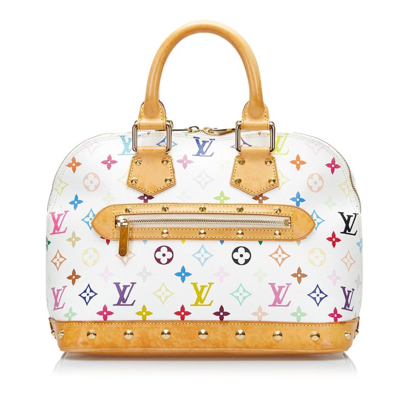 Louis Vuitton Monogram Multicolore Alma PM (SHG-RKmtZt) - Image 9