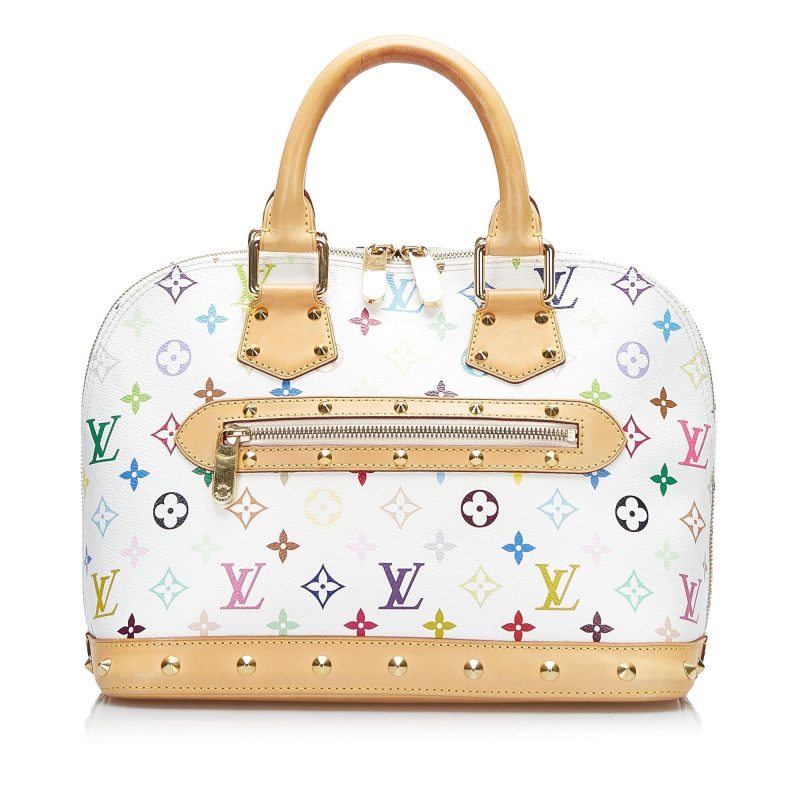 Louis Vuitton Monogram Multicolore Alma PM (SHG-guS2aW) - Image 9