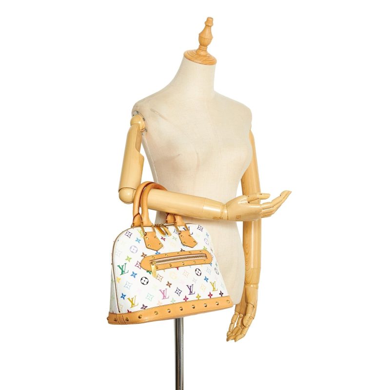 Louis Vuitton Monogram Multicolore Alma PM (SHG-guS2aW) - Image 4