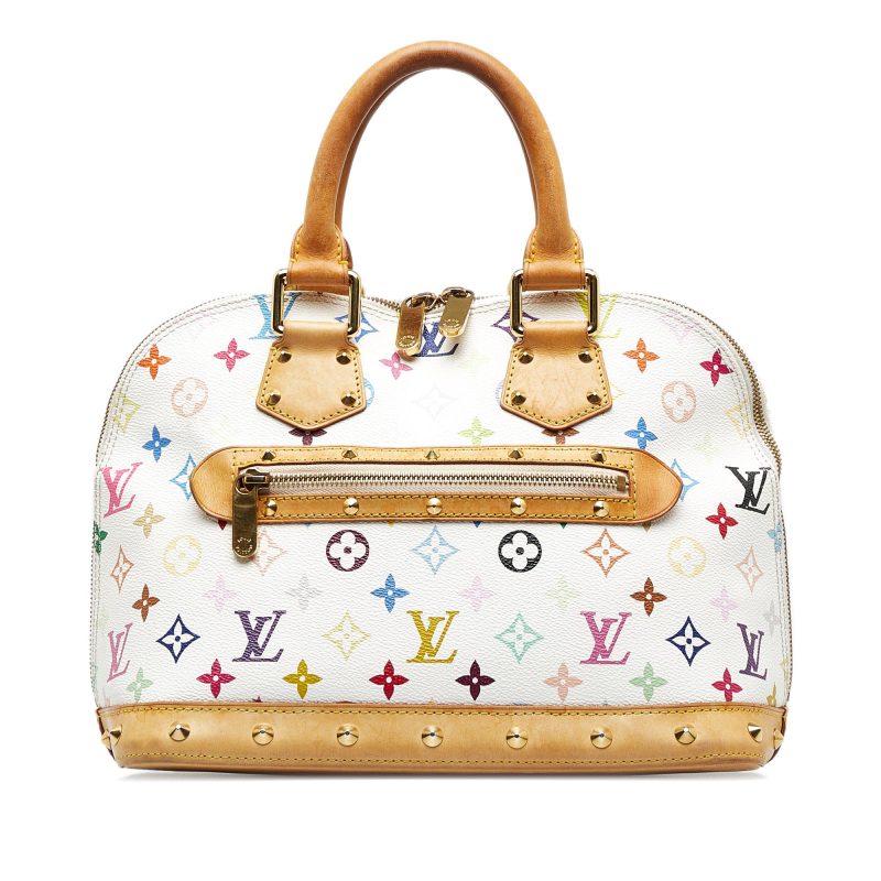 Louis Vuitton Monogram Multicolore Alma PM (SHG-coxadH) - Image 11