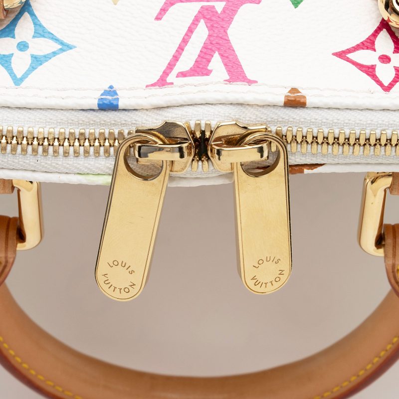 Louis Vuitton Monogram Multicolore Alma Satchel (SHF-Zj7zks) - Image 8
