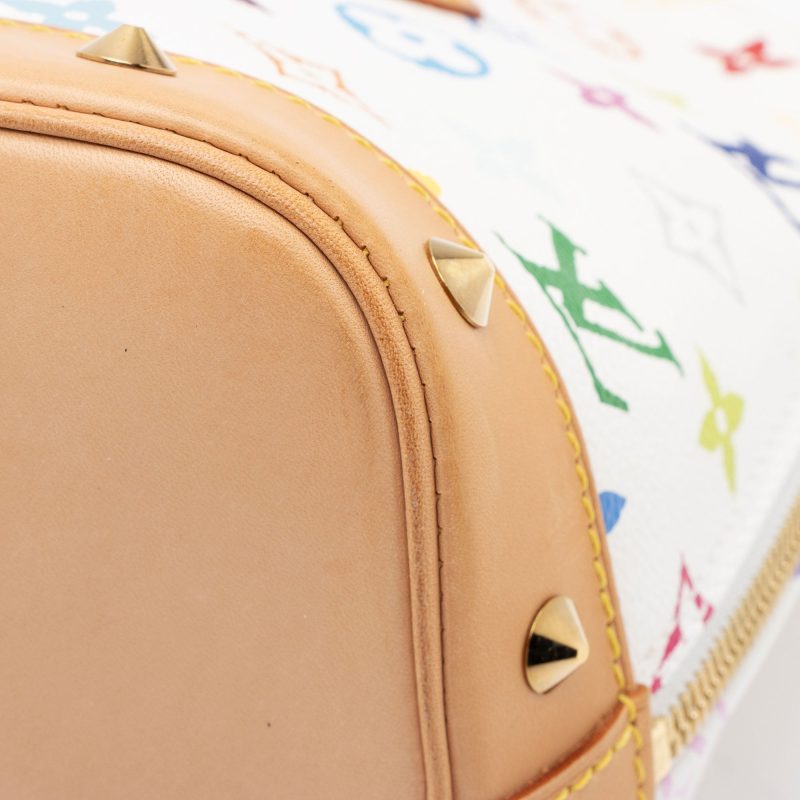 Louis Vuitton Monogram Multicolore Alma Satchel (SHF-Zj7zks) - Image 18
