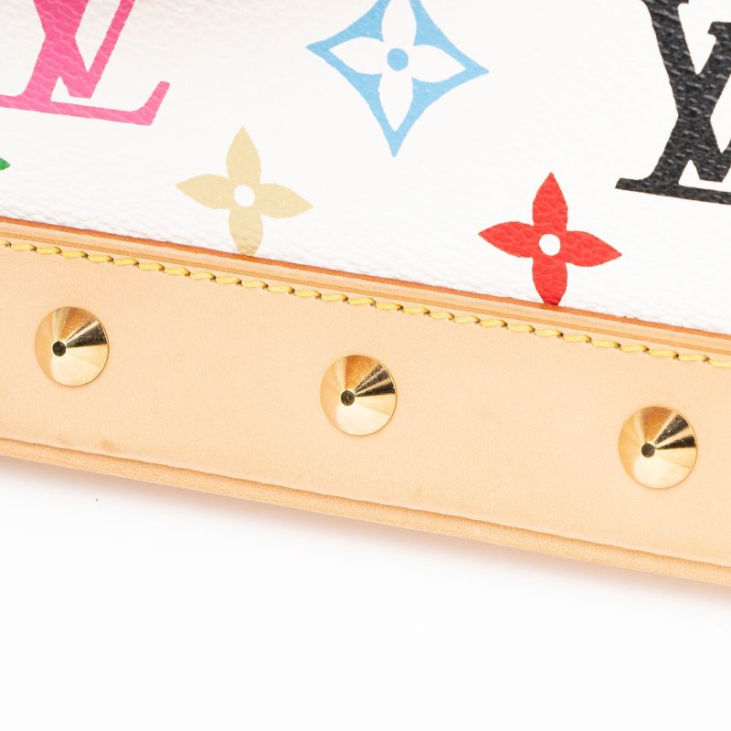 Louis Vuitton Monogram Multicolore Alma Satchel (SHF-Zj7zks) - Image 9