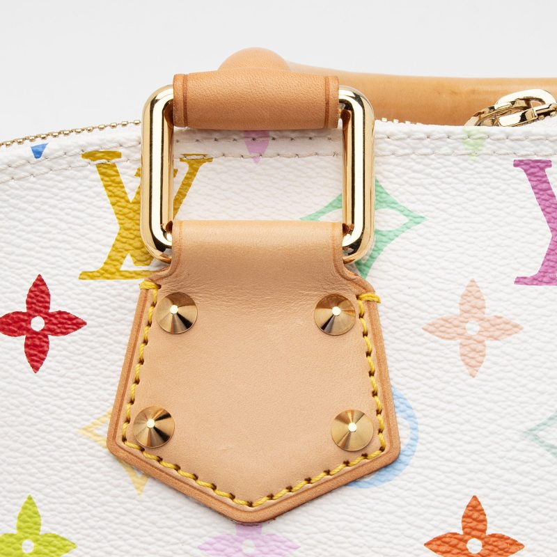Louis Vuitton Monogram Multicolore Alma Satchel (SHF-Zj7zks) - Image 13