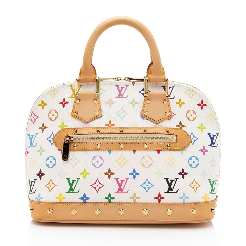Louis Vuitton Monogram Multicolore Alma Satchel (SHF-Zj7zks) - Image 19