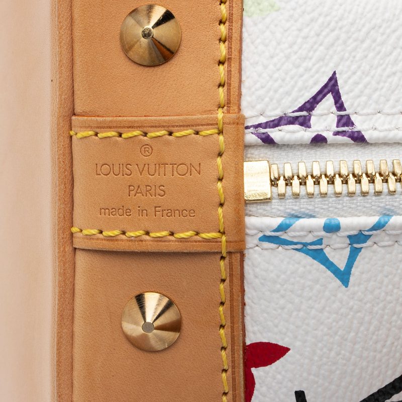 Louis Vuitton Monogram Multicolore Alma Satchel (SHF-Zj7zks) - Image 7