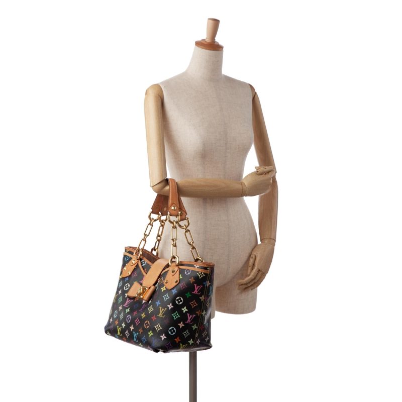 Louis Vuitton Monogram Multicolore Annie GM (SHG-w84Sg1) - Image 4