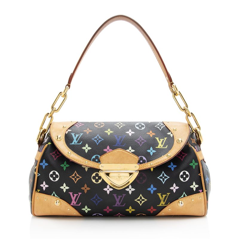 Louis Vuitton Monogram Multicolore Beverly MM Shoulder Bag (SHF-22720) - Image 18