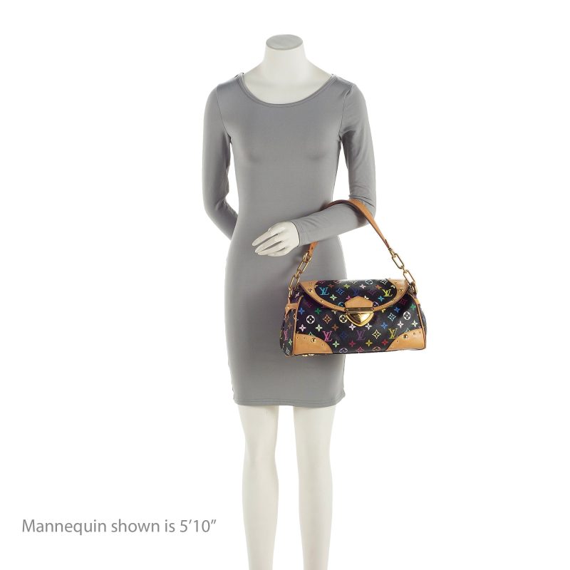 Louis Vuitton Monogram Multicolore Beverly MM Shoulder Bag (SHF-22720) - Image 4