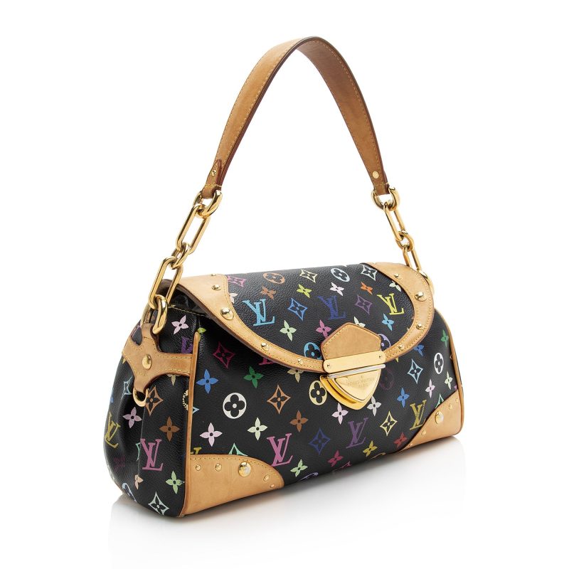 Louis Vuitton Monogram Multicolore Beverly MM Shoulder Bag (SHF-22720)