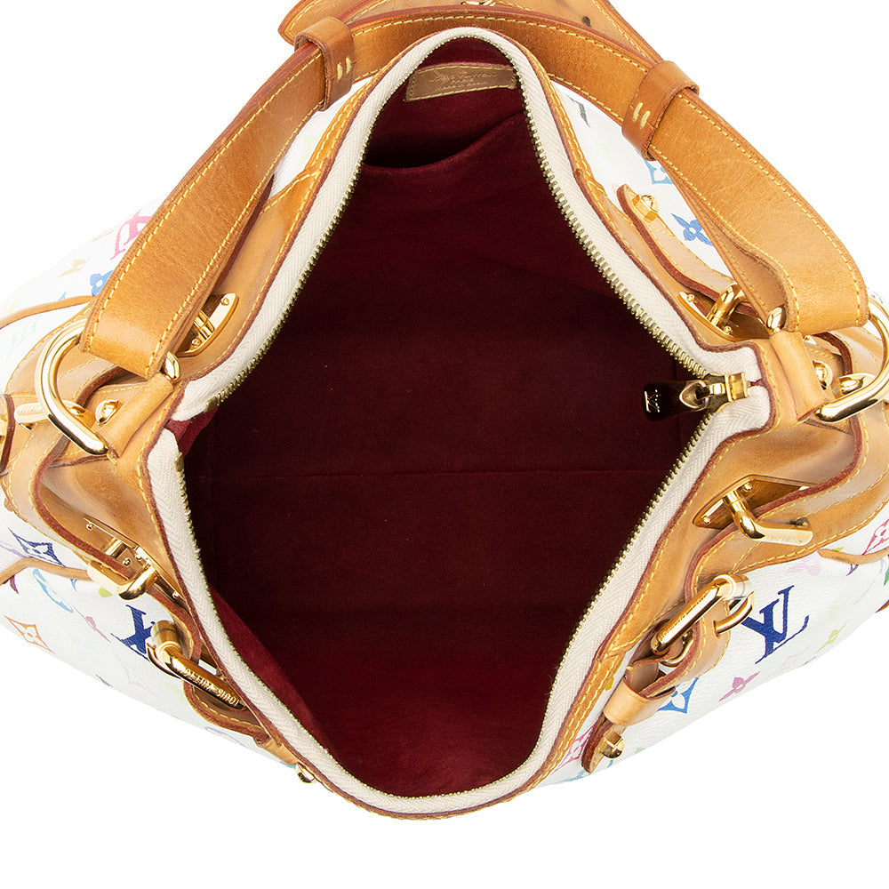 Louis Vuitton Monogram Multicolore Greta Hobo (SHF-21720) - Image 6
