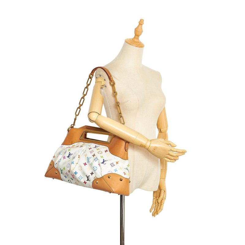 Louis Vuitton Monogram Multicolore Judy GM (SHG-4nHakX) - Image 8