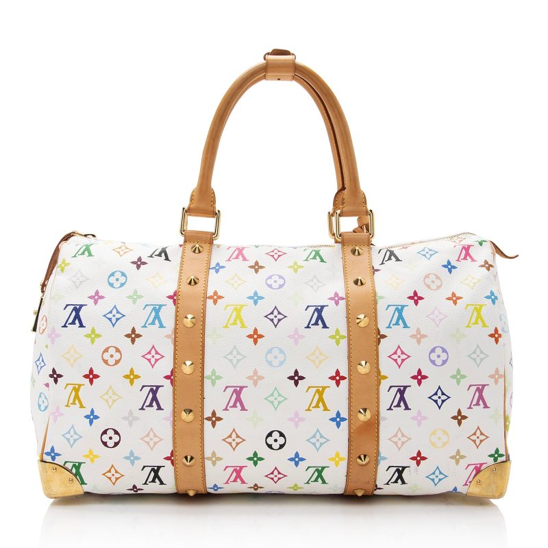 Louis Vuitton Monogram Multicolore Keepall 45 Duffel Bag (SHF-22890) - Image 2