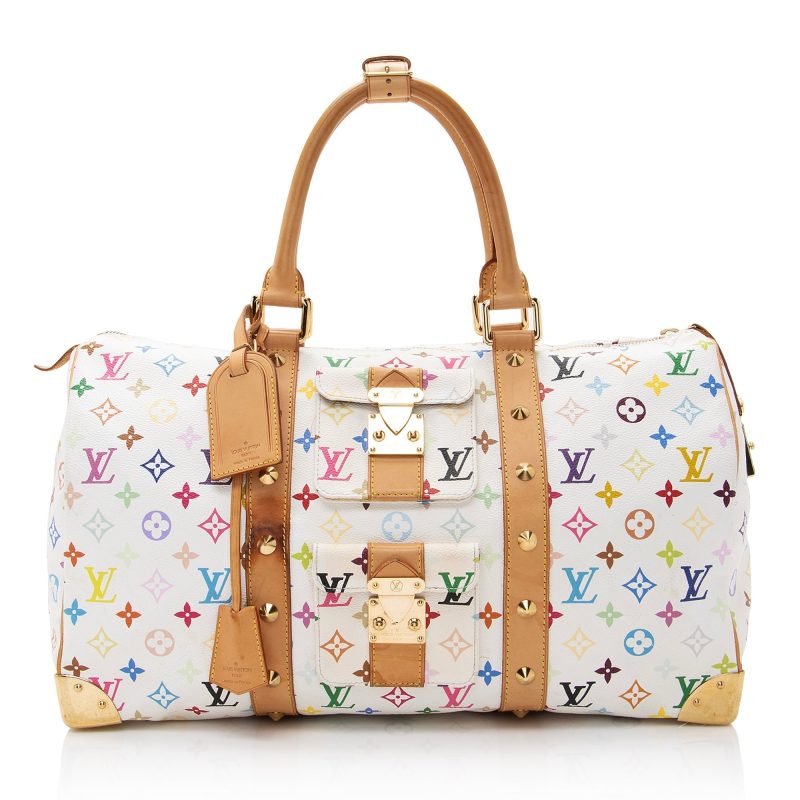 Louis Vuitton Monogram Multicolore Keepall 45 Duffel Bag (SHF-22890) - Image 20