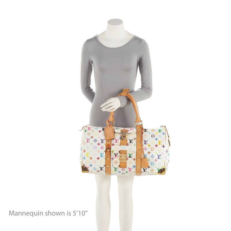Louis Vuitton Monogram Multicolore Keepall 45 Duffel Bag (SHF-22890) - Image 4
