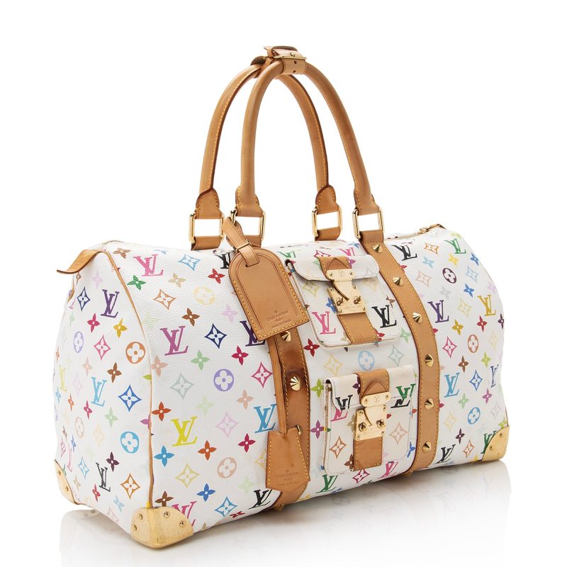 Louis Vuitton Monogram Multicolore Keepall 45 Duffel Bag (SHF-22890)