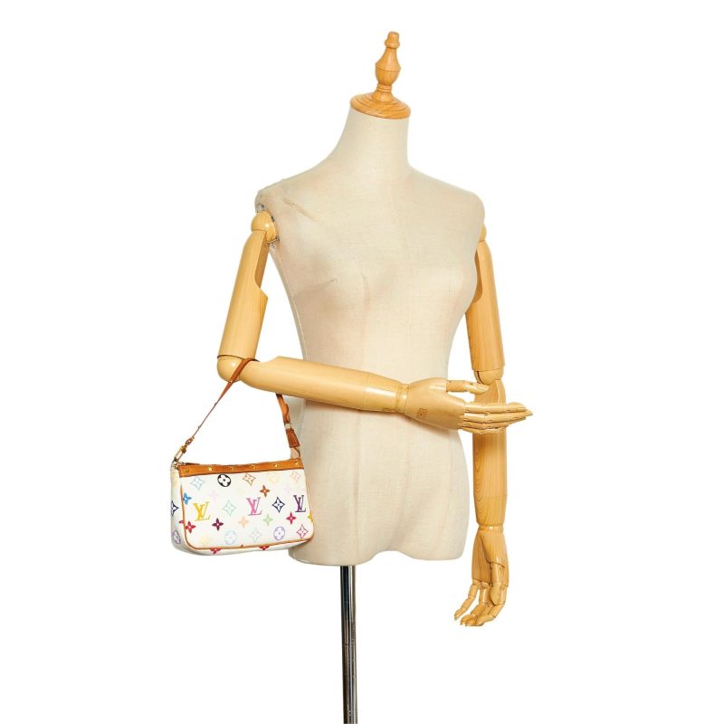 Louis Vuitton Monogram Multicolore Pochette Accessoires (SHG-mMTQEu) - Image 4