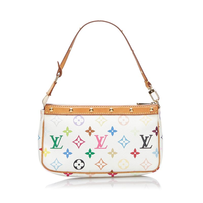 Louis Vuitton Monogram Multicolore Pochette Accessoires (SHG-9AKtmK) - Image 2