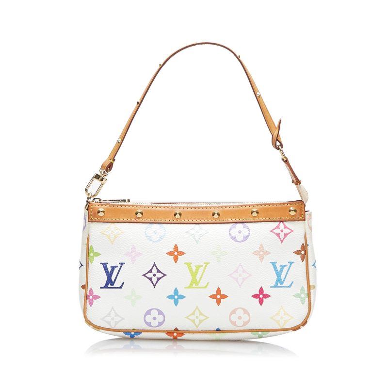Louis Vuitton Monogram Multicolore Pochette Accessoires (SHG-9AKtmK) - Image 9