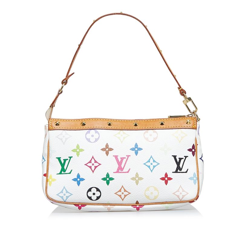 Louis Vuitton Monogram Multicolore Pochette Accessoires (SHG-rYcf1W) - Image 2