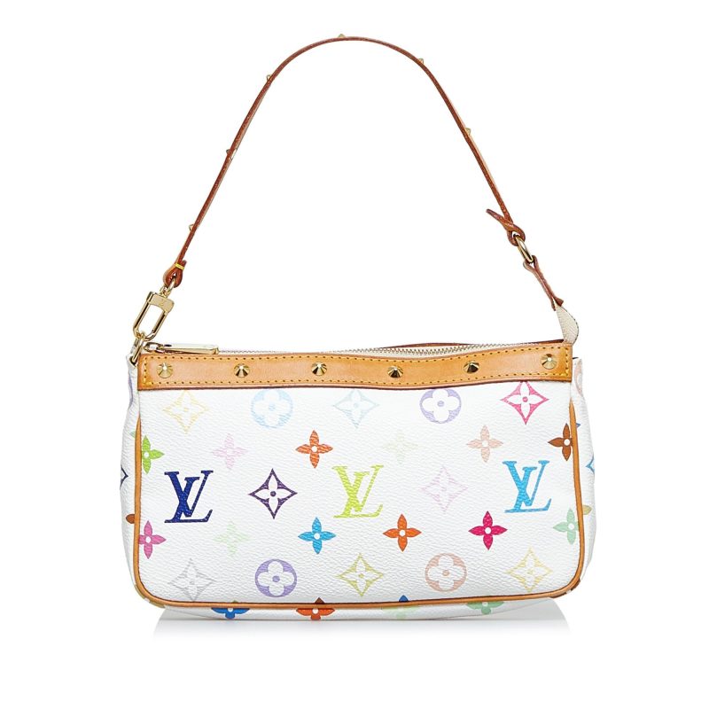 Louis Vuitton Monogram Multicolore Pochette Accessoires (SHG-rYcf1W) - Image 10