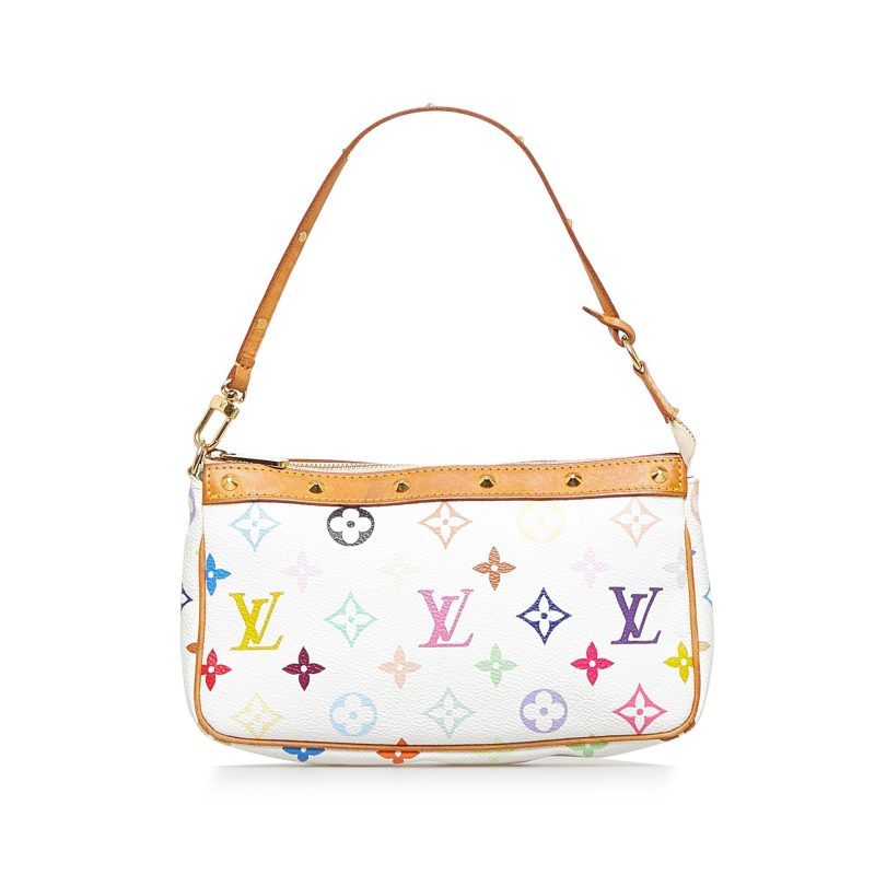 Louis Vuitton Monogram Multicolore Pochette Accessoires (SHG-46KPj5) - Image 9