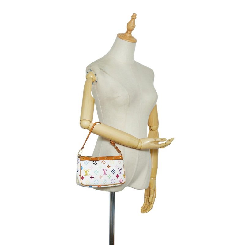 Louis Vuitton Monogram Multicolore Pochette Accessoires (SHG-46KPj5) - Image 4