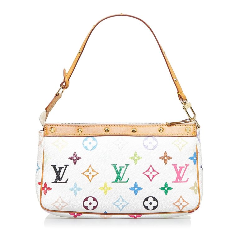 Louis Vuitton Monogram Multicolore Pochette Accessoires (SHG-swuT3V) - Image 2