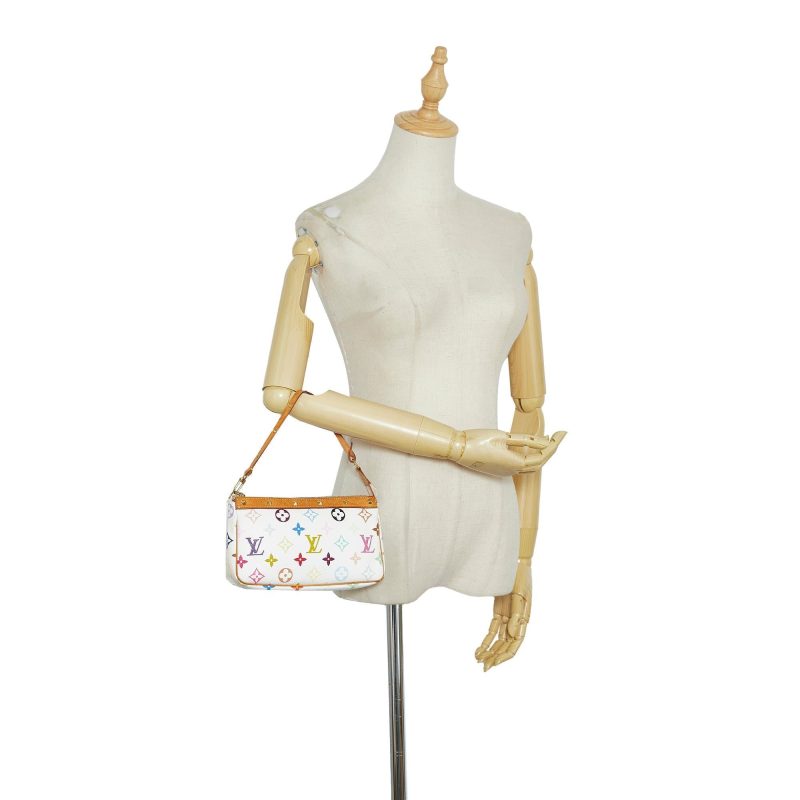 Louis Vuitton Monogram Multicolore Pochette Accessoires (SHG-swuT3V) - Image 4