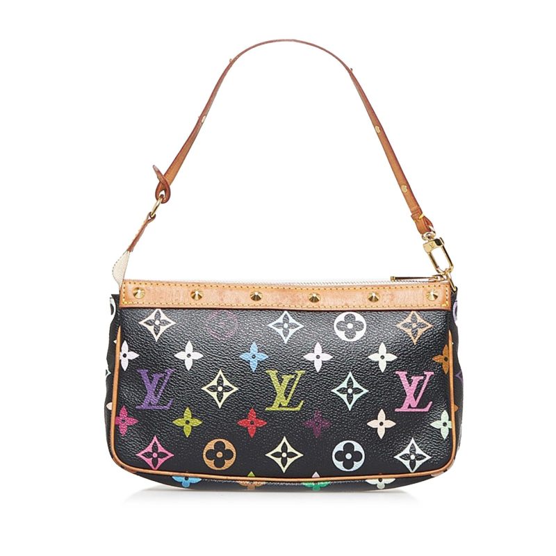 Louis Vuitton Monogram Multicolore Pochette Accessoires (SHG-MhhZBm) - Image 2