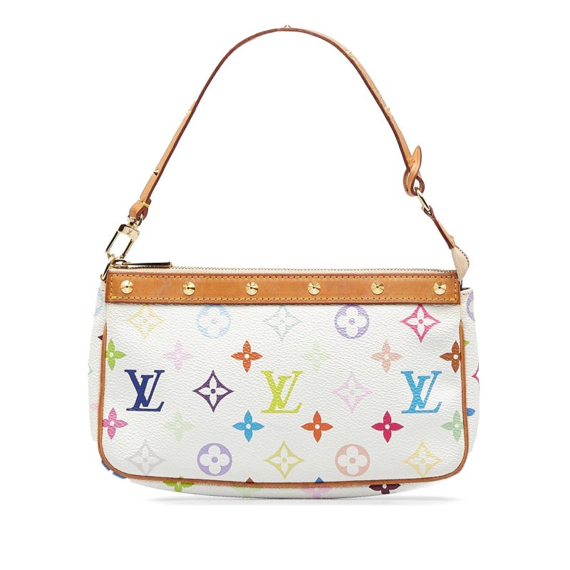 Louis Vuitton Monogram Multicolore Pochette Accessoires (SHG-doTeOA) - Image 12